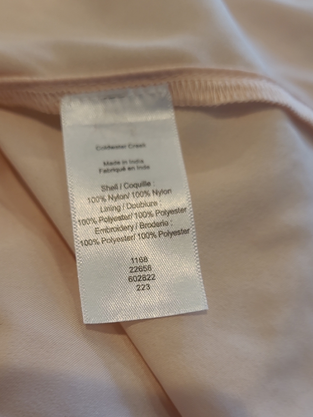 Coldwatwer Creek Embroidered Floral Midi Skirt in Blush Size M - Picture 7 of 7